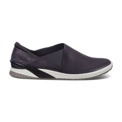 Ecco Biom Life Lea Shoes Slip On Dame, Marineblå EWR2303