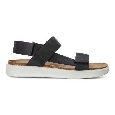 Ecco Corksphere Flat Sandaler Herre, Marineblå EWR2051