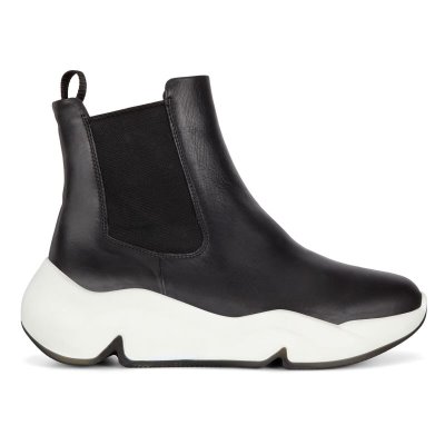 Ecco Chunky Chelsea Boots Dame, Svart EWR1308